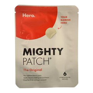 🌈4/$20 NIP Hero Mighty Patch The Original Deluxe Travel Size 6 Hydrocolloid Pat